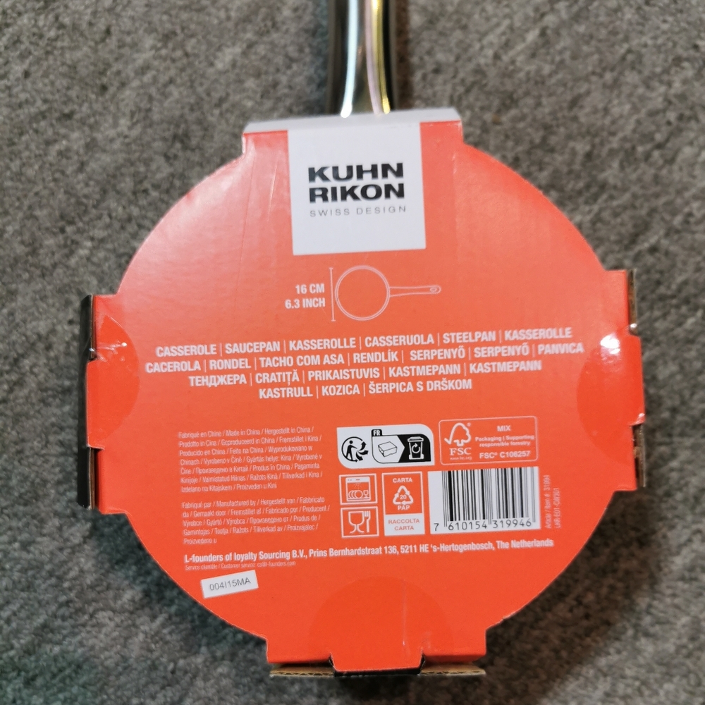Kuhn Rikon Saucepan - Picture 2 of 2